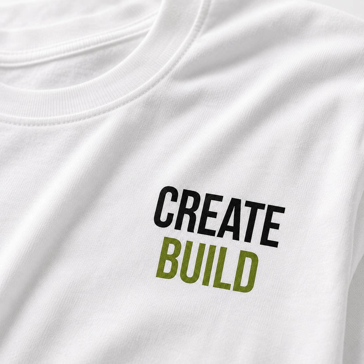 From Idea to Production | Premium Oversized T-Shirt White